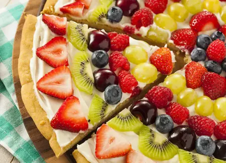 Flammenküche aux fruits