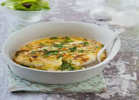 Julienne en croûte d'amandes