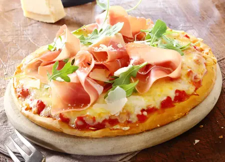 Tarte facile au jambon