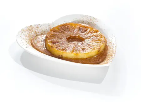Ananas rôti à la vanille
