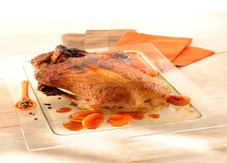 Canard laqué aux figues et au miel