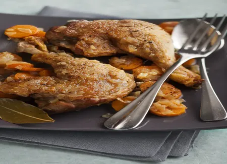Cuisse de canard confite au cidre