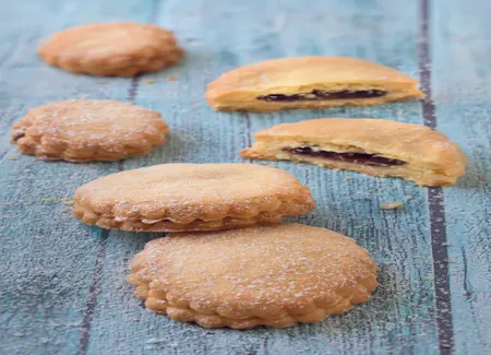 Sablés fourrés au nutella