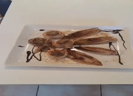 Sole aux rognons sur son lit d'endives