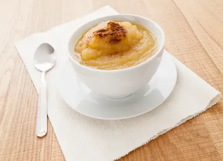 Compote de pommes aux speculoos