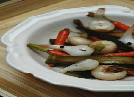 Marmite de légumes nouveaux glacés