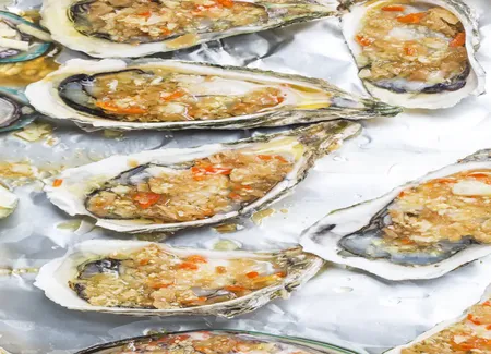 Huîtres farcies à la charentaise