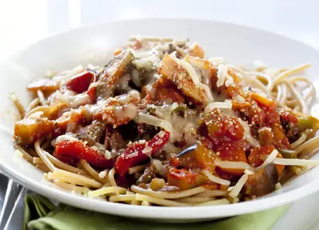 Ratatouille parmesane