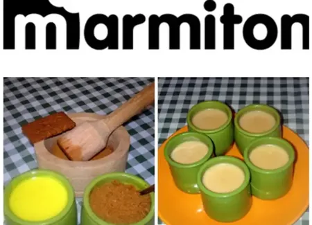 Crème légère au citron et spéculoos