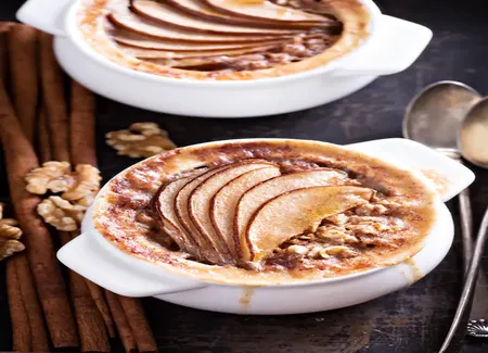 Gratin de pommes à la normande