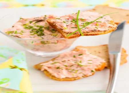 Mousse de saumon à l'échalote