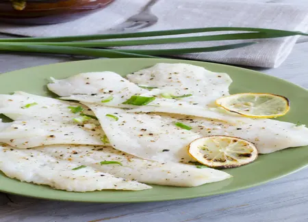 Filets de cabillaud sauce citron