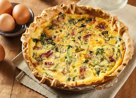Quiche généreuse feuilletée