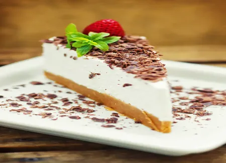 Cheesecake au chocolat blanc (sans cuisson)