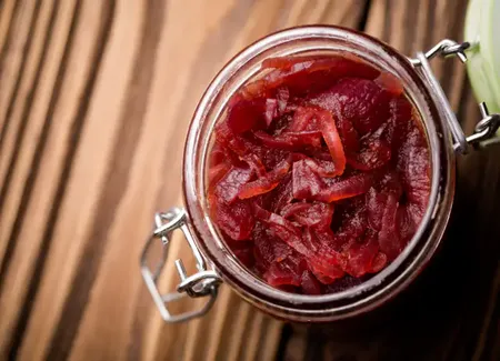 Sauce échalote au vin rouge