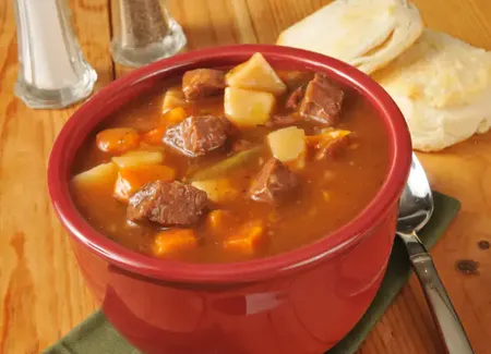 Bouillon de légumes au boeuf