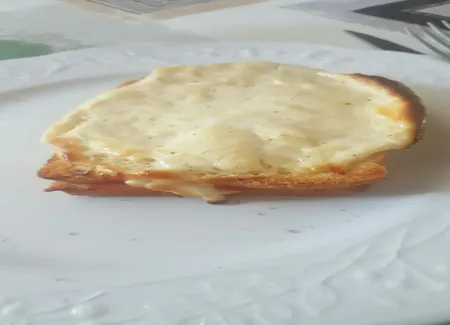 Croque-monsieur au petit suisse