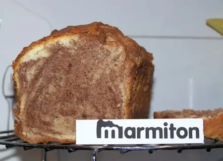 Gâteau marbré maison