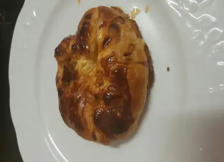 Feuilleté au jambon et au saint-moret