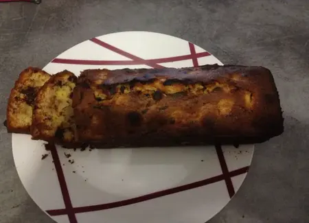 Cake au chocolat et aux poires
