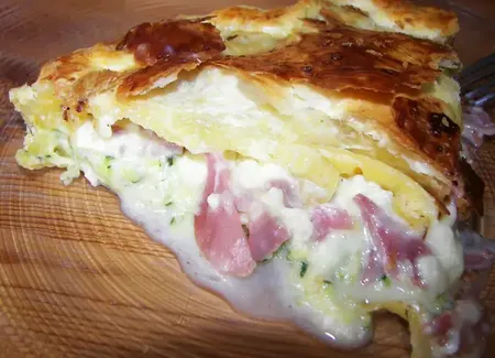 Tourte au jambon