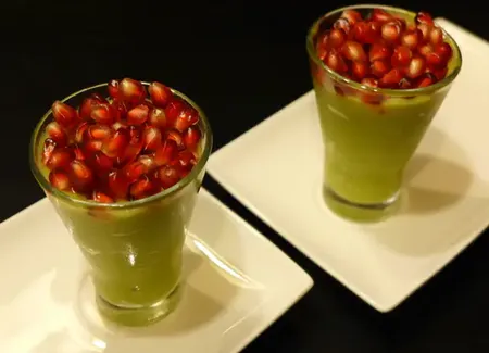 Mousse d'avocat sucrée