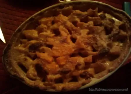 Potimarron en gratin
