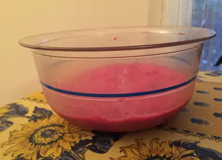 Mousse de betteraves à la ricotta