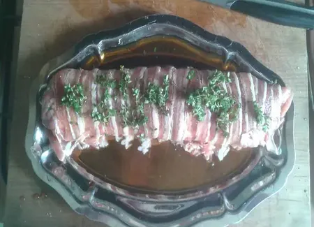 Filet mignon enlardé québécois fumé au barbecue