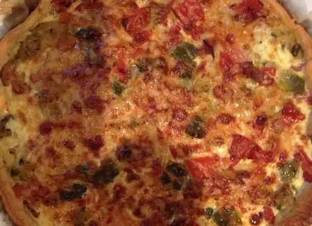 Tarte ensoleillée