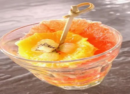 Salade d'agrumes au miel
