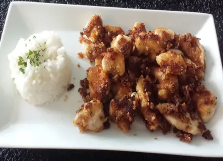 Bouchées croustillantes de poulet