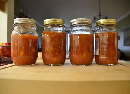 Ketchup de tomates rouges ou vertes (québec)