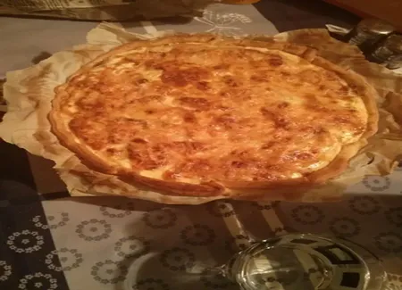 Tarte au saumon fumé-et-aux-poireaux