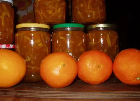 Confiture d'oranges de martine