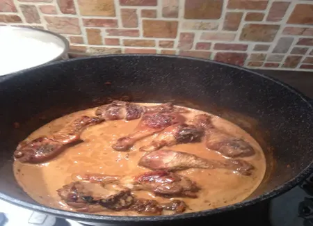 Poulet à la vanille