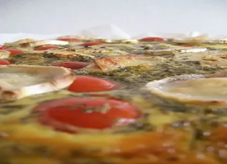 Tartelettes feuilletées aux tomates cerises