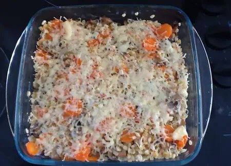 Gratin de blé léger