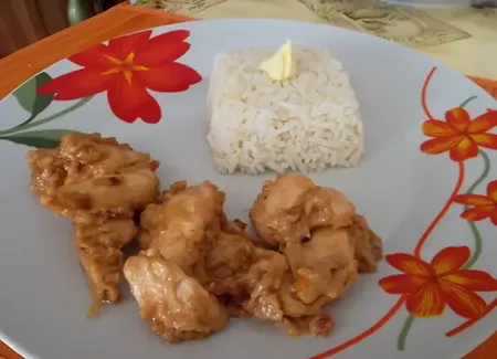 Filet de poulet au beurre de cacahuètes