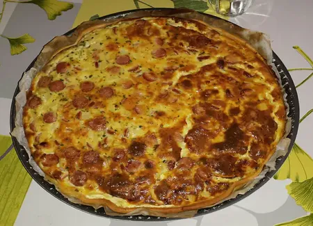 Quiche aux knacks