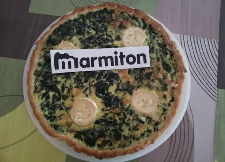 Tarte chèvre et épinards