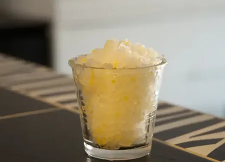 Granité de citron