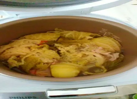Potée de légumes au poulet