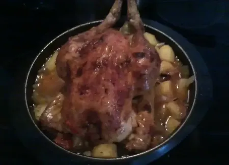 Poulet aux pommes de terre