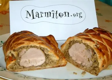 Filet mignon de porc façon wellington