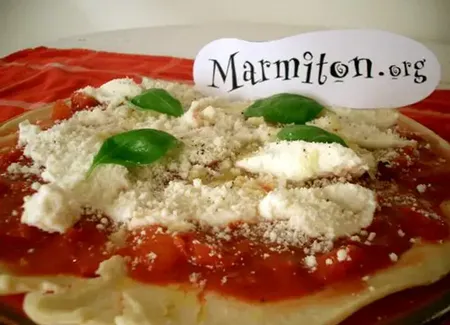 Pizza blanche