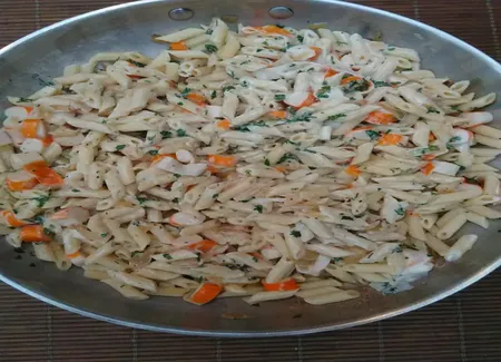 Pâtes au surimi