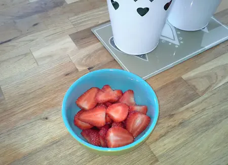 Salade de fraises