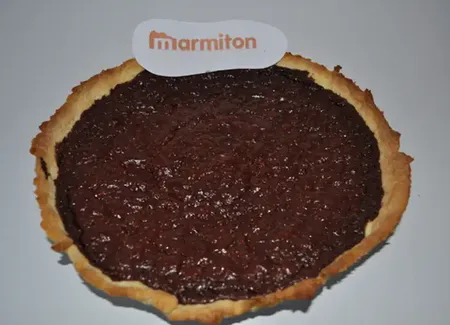 Tarte chocolat et praliné