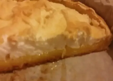 Tarte à la clémentine meringuée